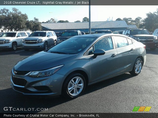 2018 Chevrolet Cruze LT in Nightfall Gray Metallic