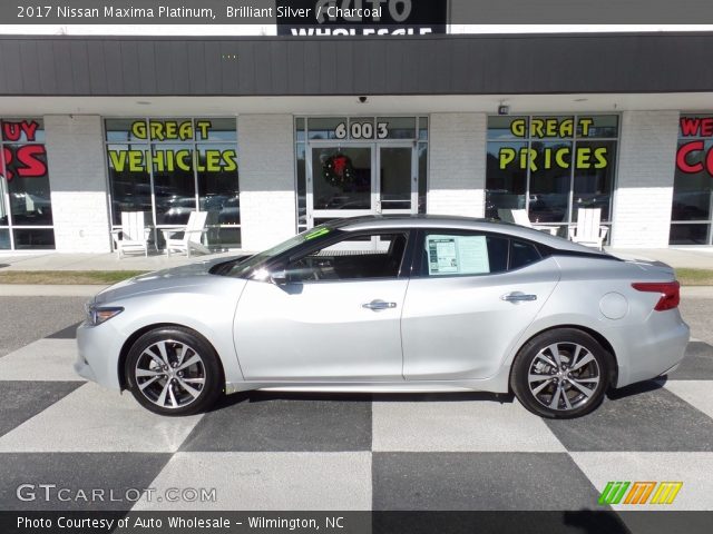 2017 Nissan Maxima Platinum in Brilliant Silver