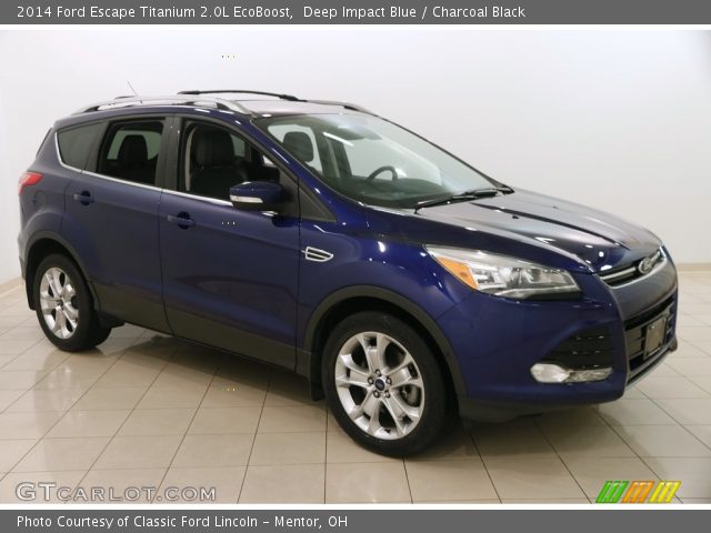 2014 Ford Escape Titanium 2.0L EcoBoost in Deep Impact Blue