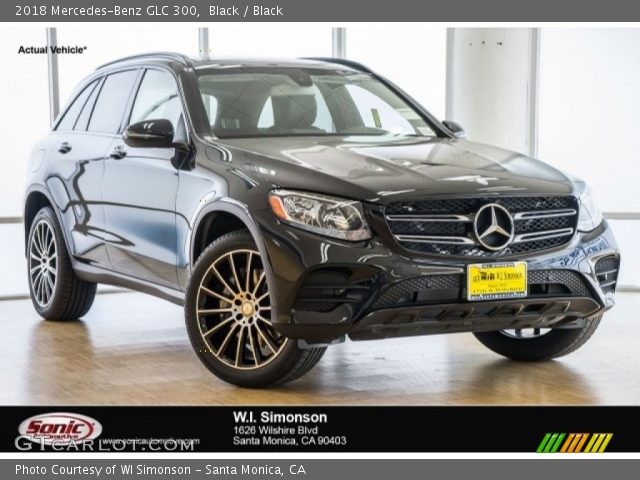 2018 Mercedes-Benz GLC 300 in Black