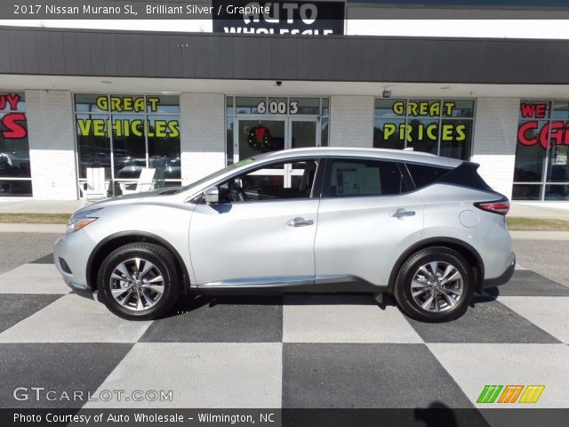 2017 Nissan Murano SL in Brilliant Silver