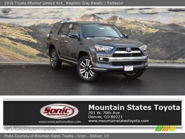 2018 Toyota 4Runner Limited 4x4 in Magnetic Gray Metallic