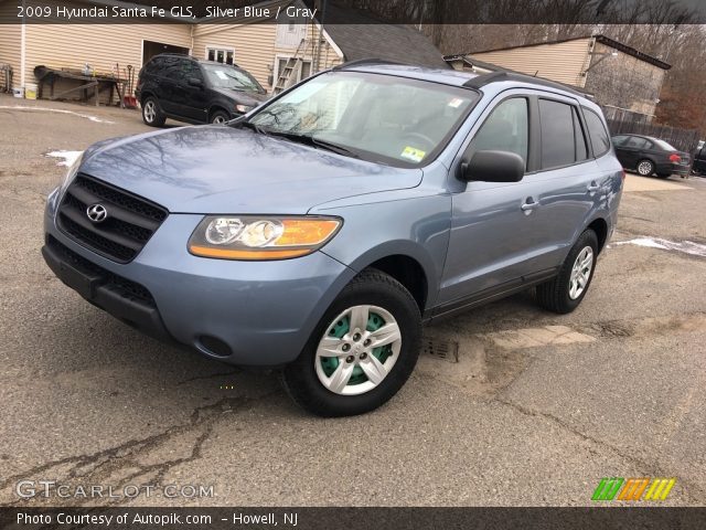 2009 Hyundai Santa Fe GLS in Silver Blue