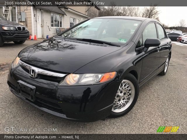 2006 Honda Civic LX Sedan in Nighthawk Black Pearl