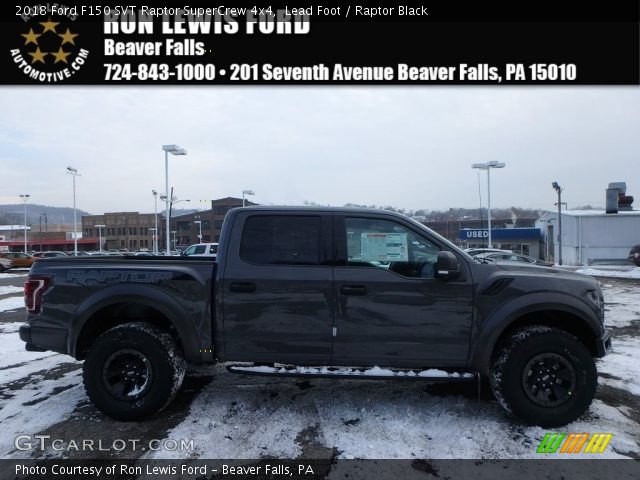 2018 Ford F150 SVT Raptor SuperCrew 4x4 in Lead Foot