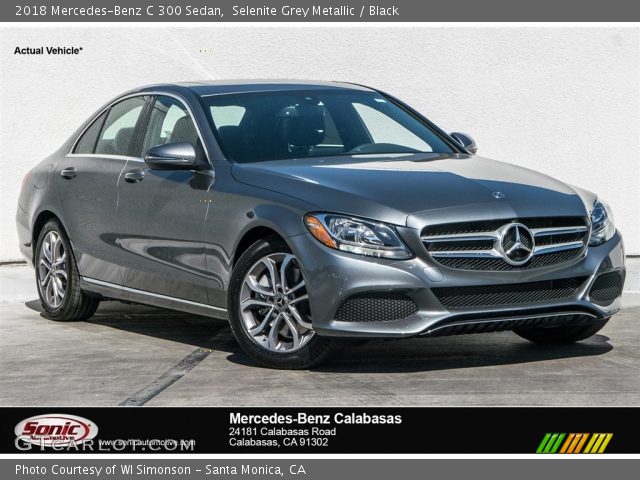 2018 Mercedes-Benz C 300 Sedan in Selenite Grey Metallic