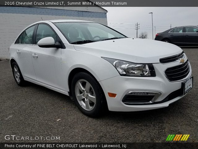 2016 Chevrolet Cruze Limited LT in Summit White