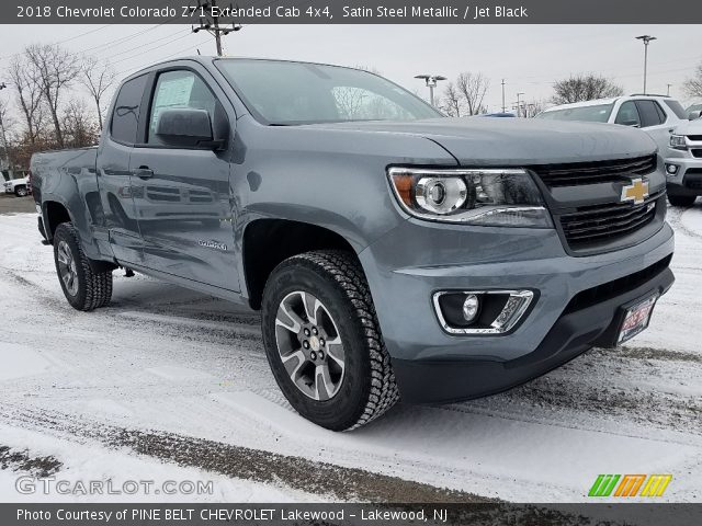 2018 Chevrolet Colorado Z71 Extended Cab 4x4 in Satin Steel Metallic