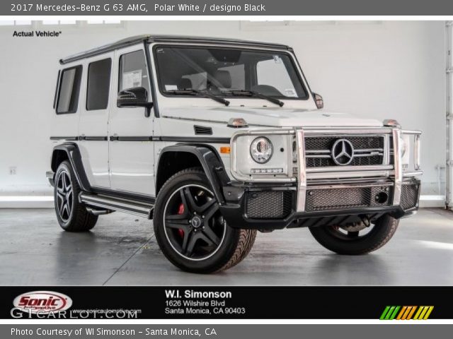 2017 Mercedes-Benz G 63 AMG in Polar White