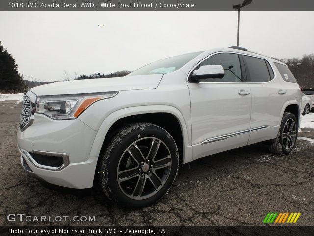 2018 GMC Acadia Denali AWD in White Frost Tricoat