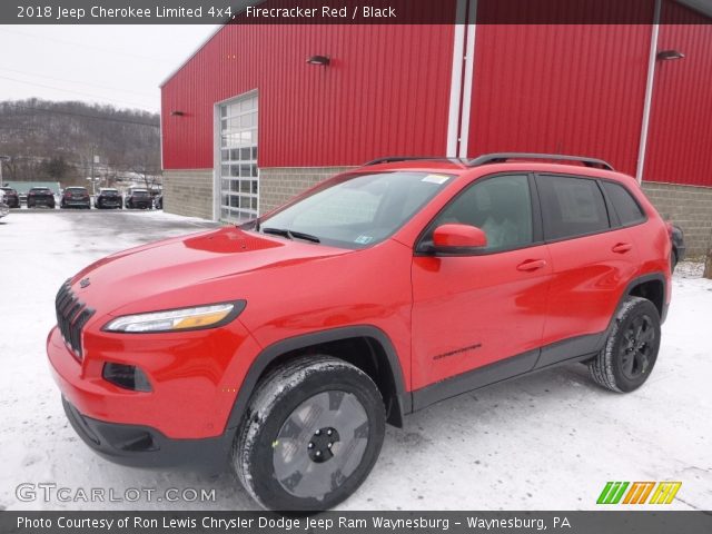 2018 Jeep Cherokee Limited 4x4 in Firecracker Red
