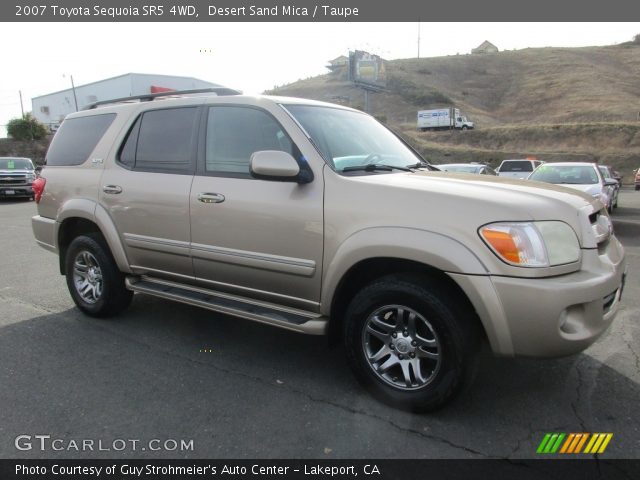 2007 Toyota Sequoia SR5 4WD in Desert Sand Mica