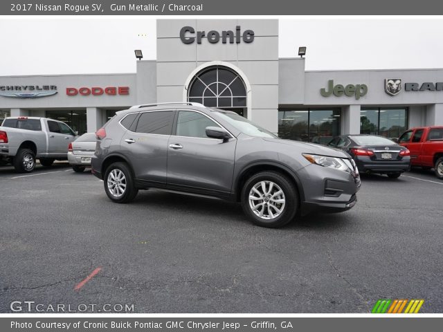 2017 Nissan Rogue SV in Gun Metallic