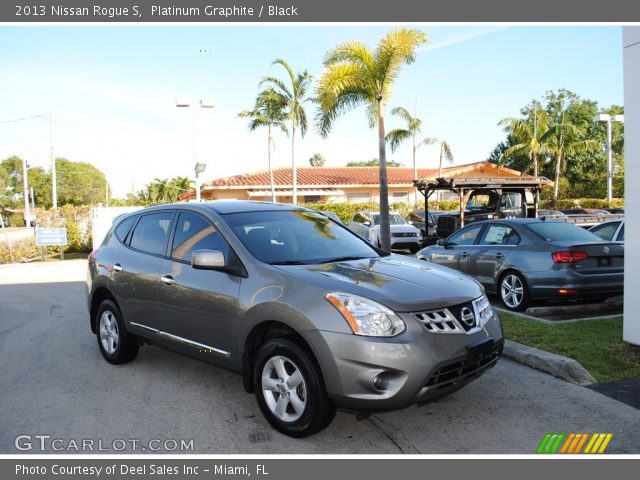2013 Nissan Rogue S in Platinum Graphite