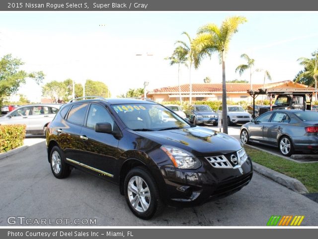 2015 Nissan Rogue Select S in Super Black