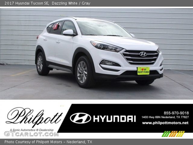 2017 Hyundai Tucson SE in Dazzling White