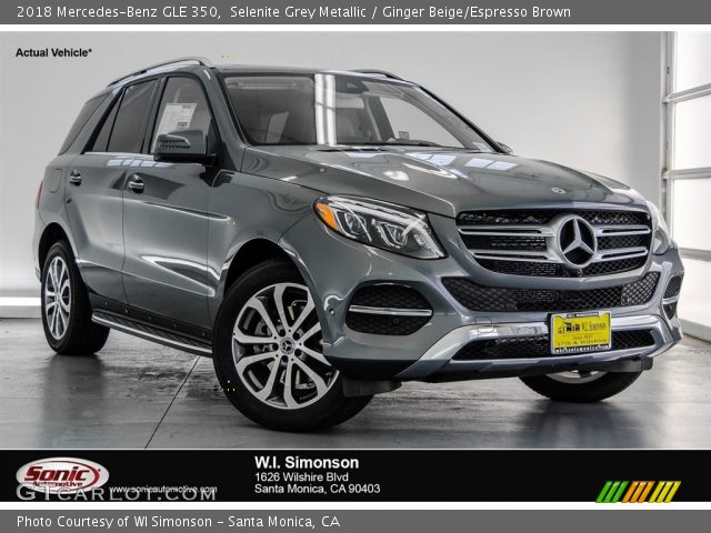 2018 Mercedes-Benz GLE 350 in Selenite Grey Metallic