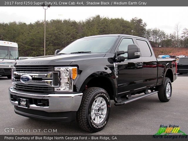 2017 Ford F250 Super Duty XL Crew Cab 4x4 in Shadow Black