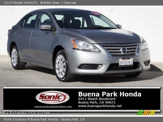 2014 Nissan Sentra SV in Brilliant Silver