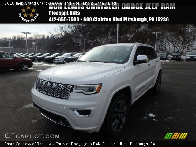 2018 Jeep Grand Cherokee Overland 4x4 in Bright White