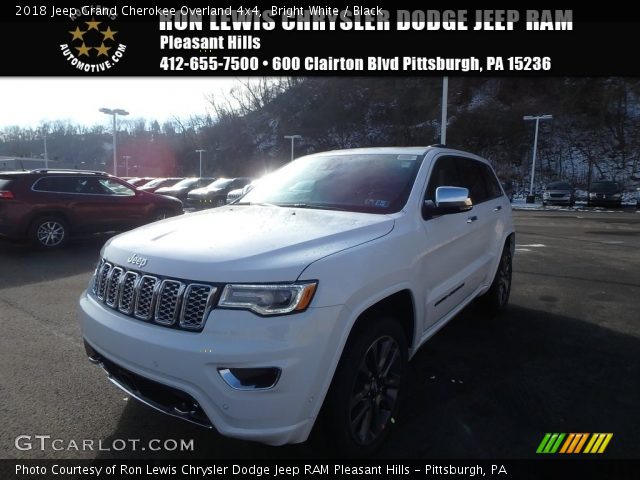 2018 Jeep Grand Cherokee Overland 4x4 in Bright White