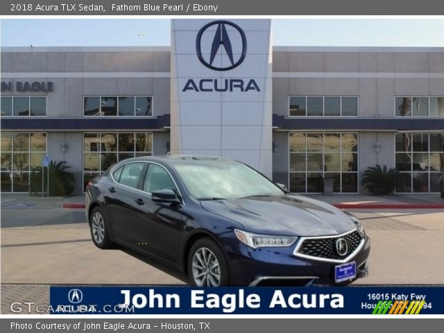 2018 Acura TLX Sedan in Fathom Blue Pearl