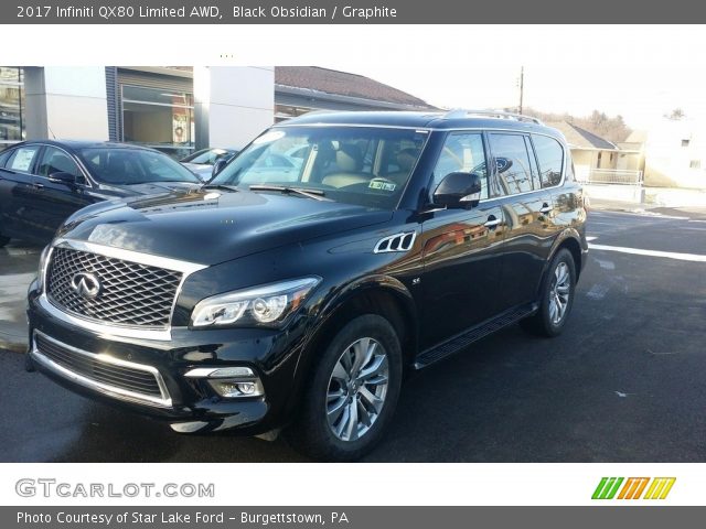 2017 Infiniti QX80 Limited AWD in Black Obsidian