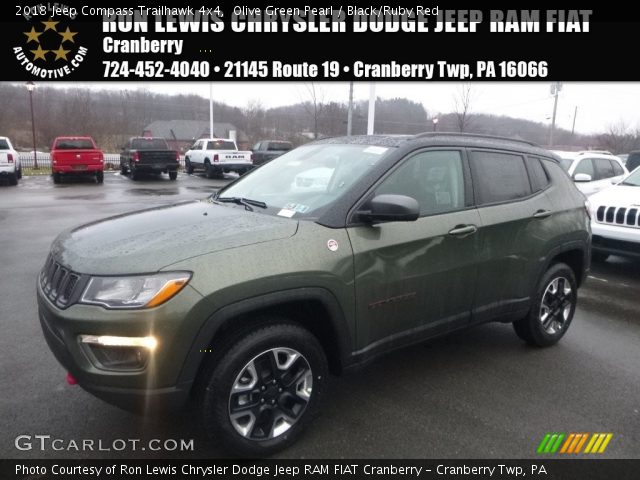2018 Jeep Compass Trailhawk 4x4 in Olive Green Pearl