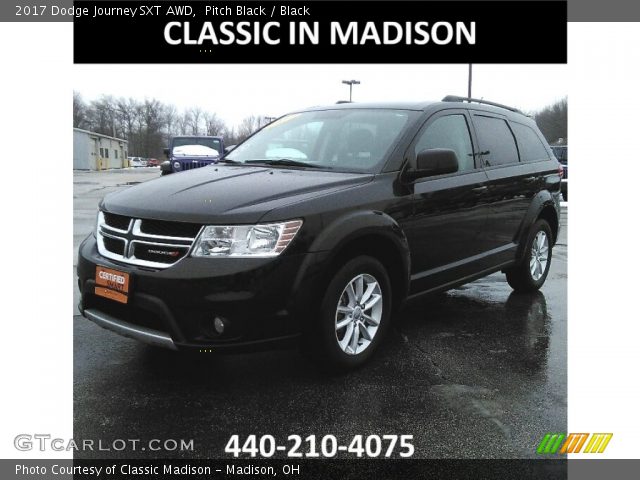 2017 Dodge Journey SXT AWD in Pitch Black
