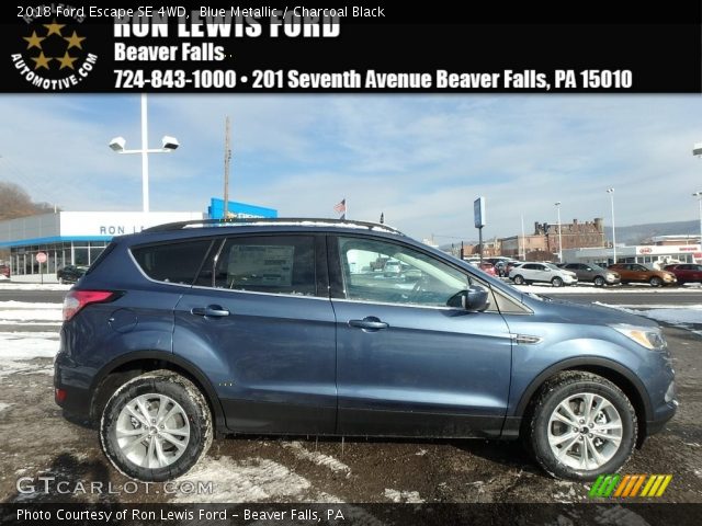 2018 Ford Escape SE 4WD in Blue Metallic