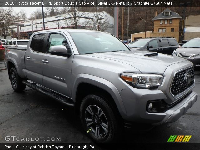 2018 Toyota Tacoma TRD Sport Double Cab 4x4 in Silver Sky Metallic