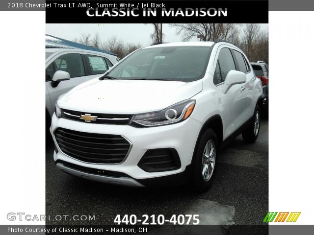 2018 Chevrolet Trax LT AWD in Summit White