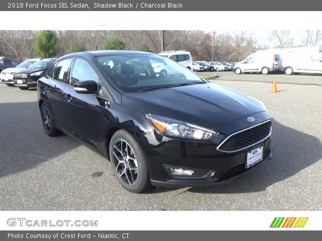 2018 Ford Focus SEL Sedan in Shadow Black