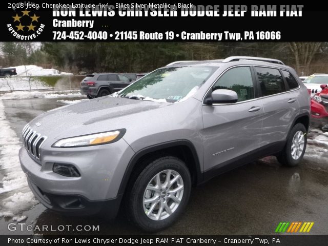 2018 Jeep Cherokee Latitude 4x4 in Billet Silver Metallic