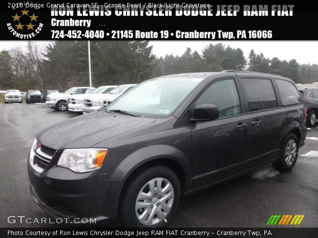 2018 Dodge Grand Caravan SE in Granite Pearl