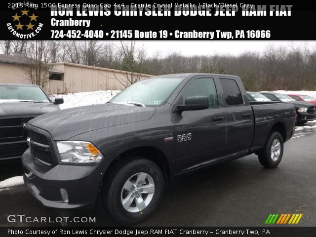 2018 Ram 1500 Express Quad Cab 4x4 in Granite Crystal Metallic