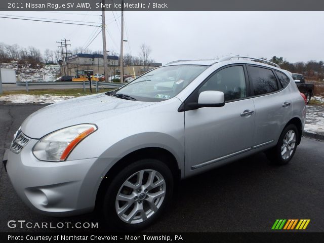 2011 Nissan Rogue SV AWD in Silver Ice Metallic