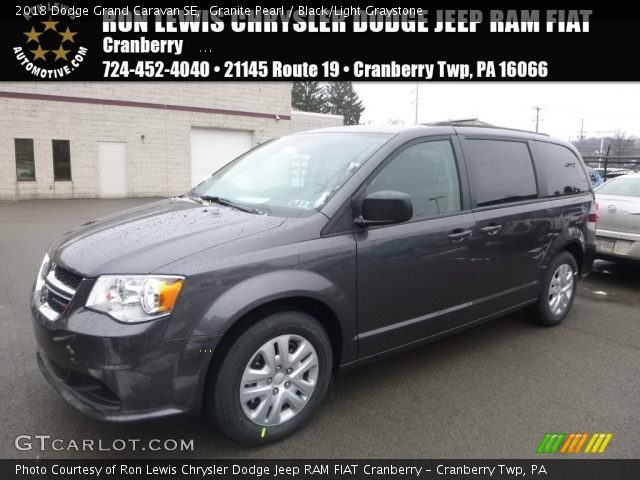 2018 Dodge Grand Caravan SE in Granite Pearl