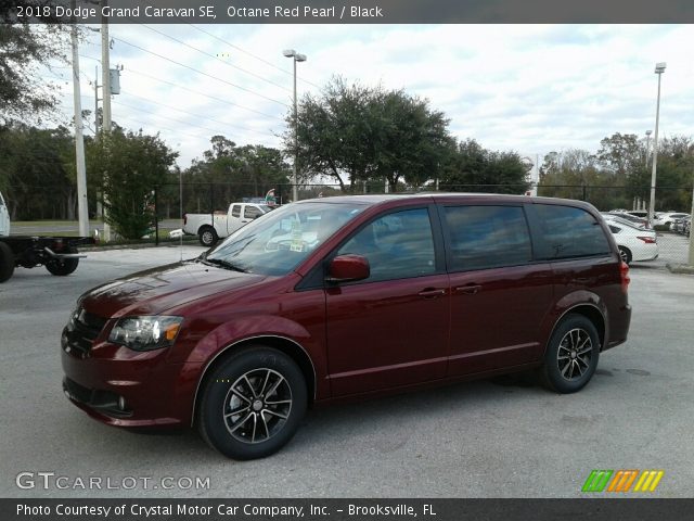 2018 Dodge Grand Caravan SE in Octane Red Pearl