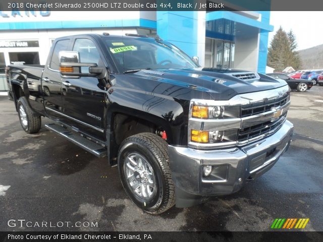 2018 Chevrolet Silverado 2500HD LTZ Double Cab 4x4 in Black