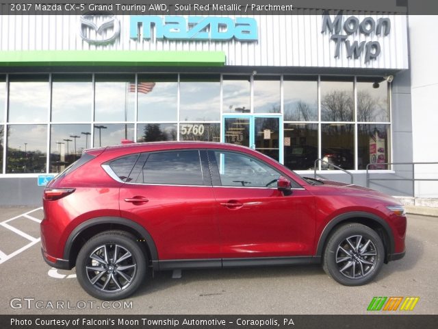 2017 Mazda CX-5 Grand Touring AWD in Soul Red Metallic