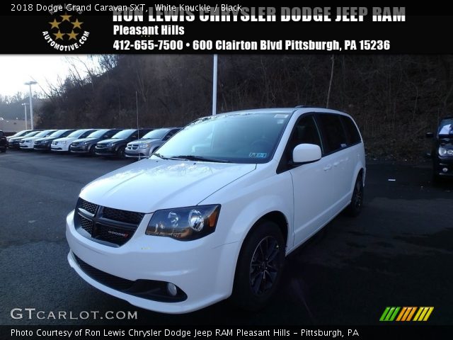 2018 Dodge Grand Caravan SXT in White Knuckle