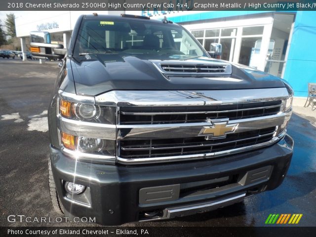 2018 Chevrolet Silverado 2500HD High Country Crew Cab 4x4 in Graphite Metallic