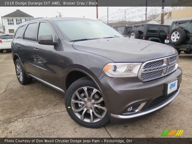 2018 Dodge Durango SXT AWD in Bruiser Gray