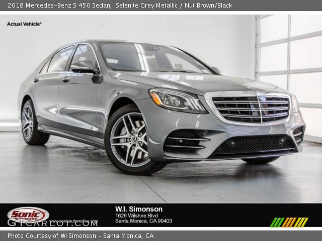 2018 Mercedes-Benz S 450 Sedan in Selenite Grey Metallic