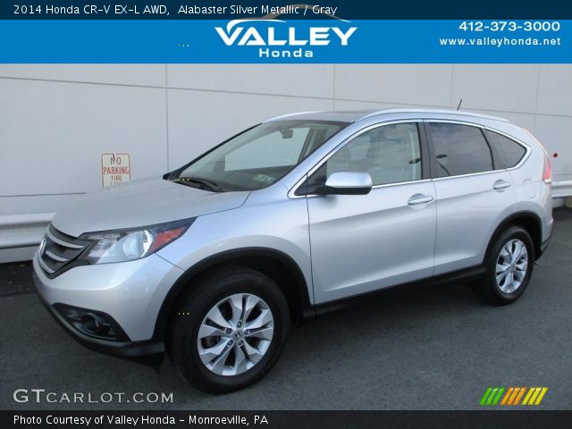 2014 Honda CR-V EX-L AWD in Alabaster Silver Metallic