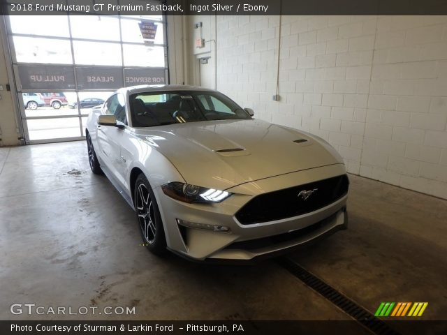 2018 Ford Mustang GT Premium Fastback in Ingot Silver