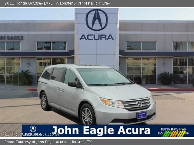 2011 Honda Odyssey EX-L in Alabaster Silver Metallic