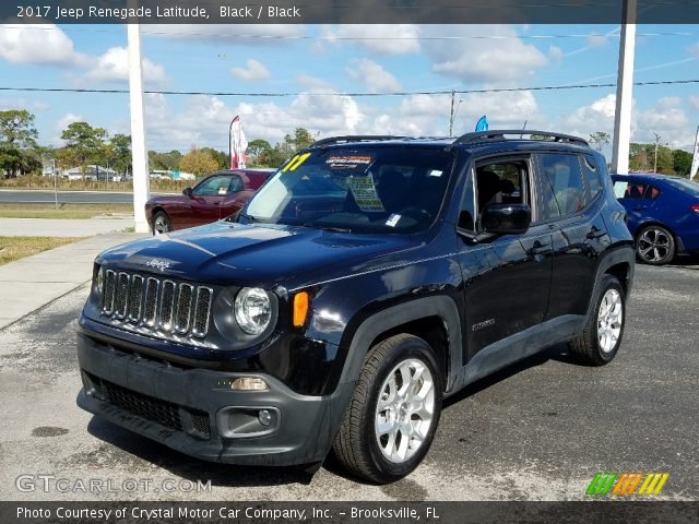 2017 Jeep Renegade Latitude in Black