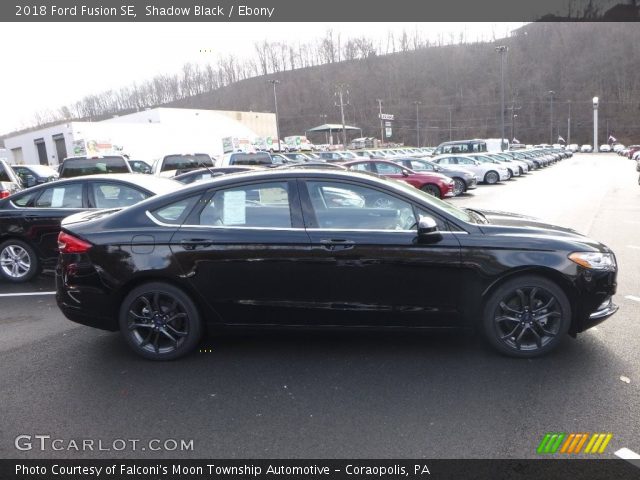 2018 Ford Fusion SE in Shadow Black